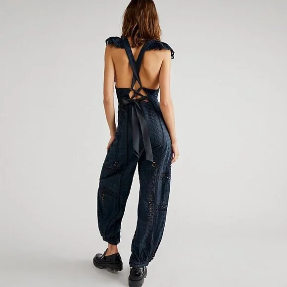 Free People Mikayla Jumpsuit NWOT - Picture 2 of 11
